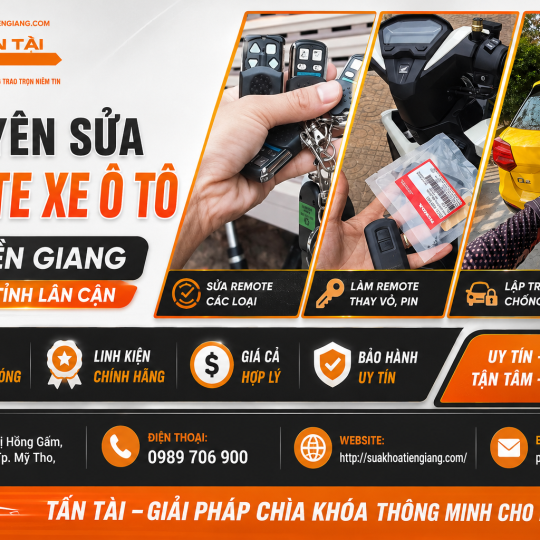Sửa Khóa Tiền Giang - Tấn Tài
