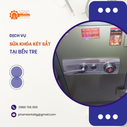 Sửa Khóa Tiền Giang - Tấn Tài