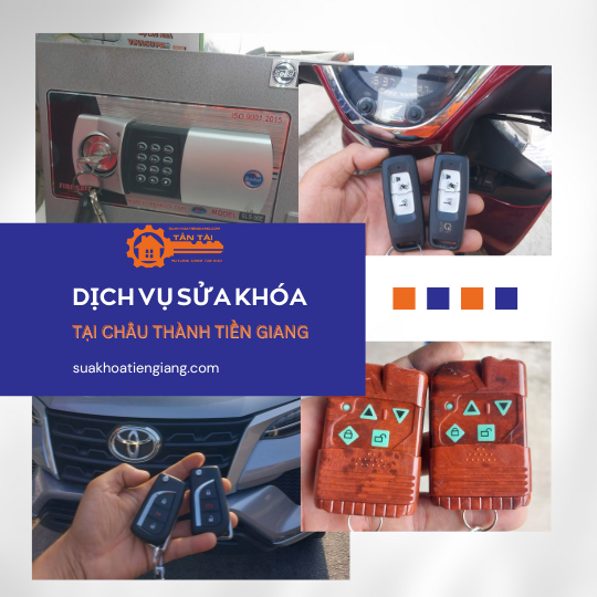 Sửa Khóa Tiền Giang - Tấn Tài