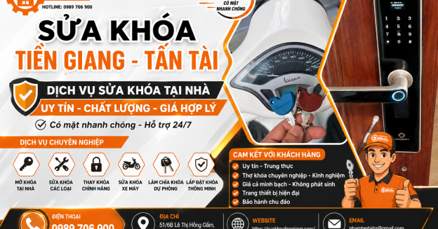 Sửa Khóa Tiền Giang - Tấn Tài