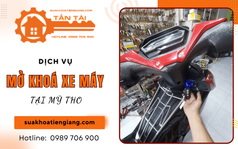 mở khoá xe máy tại mỹ tho